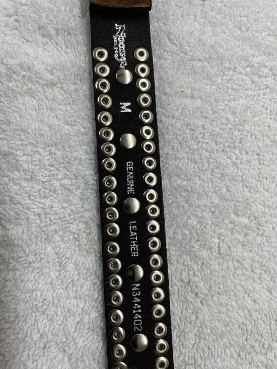 Nocona Festival Cowhide Belt Size Medium